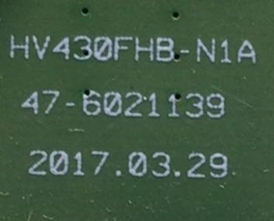 KIT DE TARJETAS PARA TV SAMSUNG / MAIN BN94-12408V / BN41-02308B / BN9412408V / 12408V / BN9409536L / BN94-09536L / FUENTE BN44-00852A / L48MSF_FDY / T-CON 44-9771289A / 47-6021139 / PANEL CY-JJ043BGAV1H / MODELO UN43J5202AFXZA BZ01 - Imagen 2